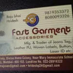 Business logo of Fast garments accessories