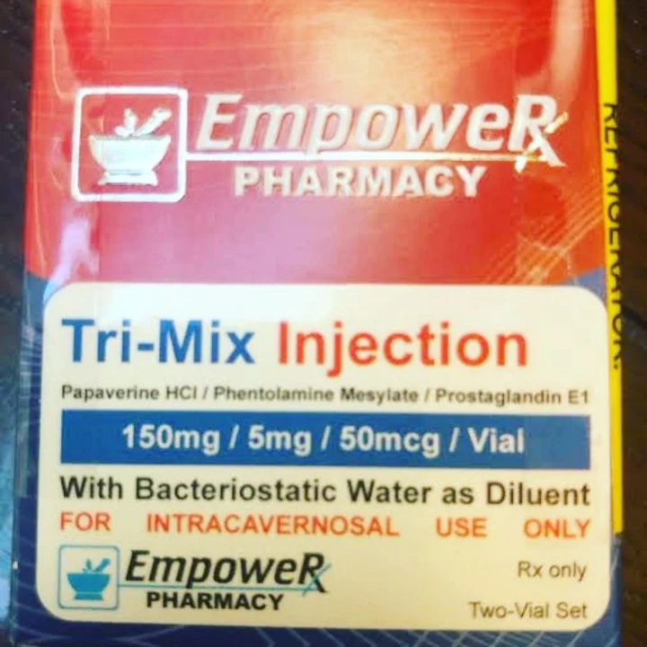 Trimix injection erectile dysfunction treatment  uploaded by Henrique Pharmacy on 6/22/2022