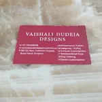 Business logo of Vaishali dudeja disigns