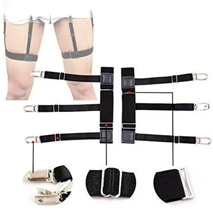 Post image I want 10 pieces of Shirt Stays Garter shirt holder for man.
