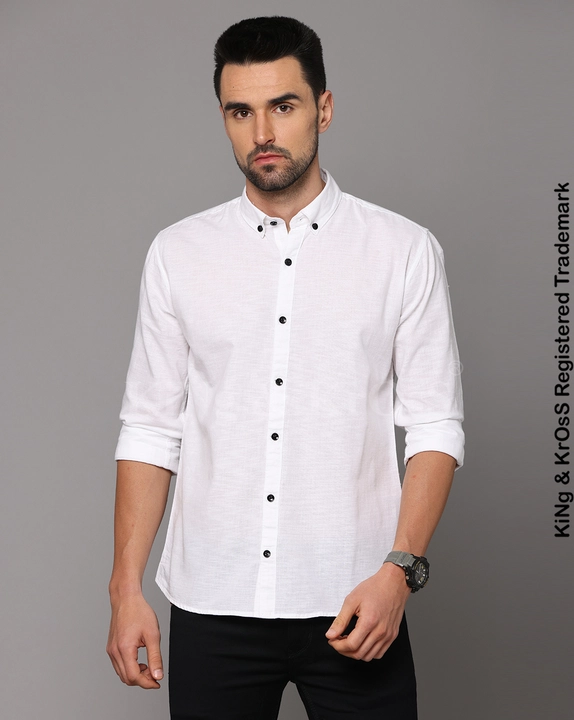 King&Kross Linen Cotton Shirts for Men uploaded by King&Kross on 6/23/2022