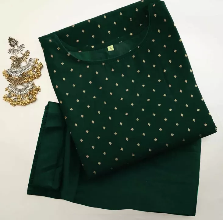 🔥 *Hot and Latest Kurta set*🔥

     💃 *KURTA PENT * 💃

🔥 Fabric Details 

🌟Kurta Fabric:PURE r uploaded by business on 6/23/2022