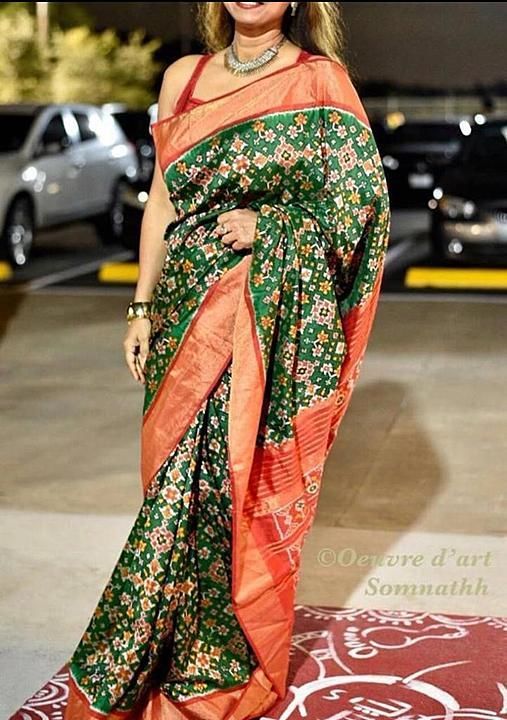 Pochampally Ikkath silk
New collection 💥 navaratan design Sarees 💥 uploaded by SPJRS IKKATH SILK & COTTON on 11/5/2020