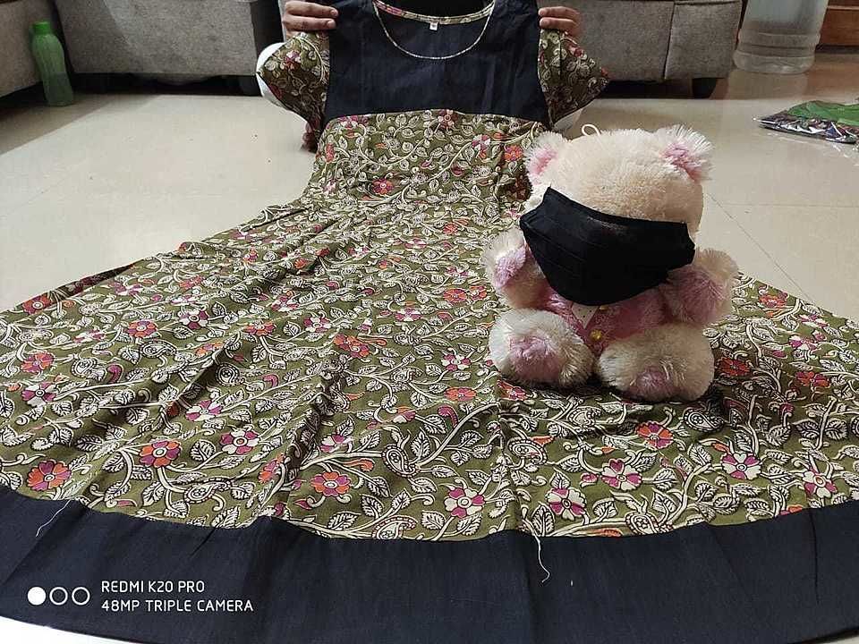 Kalamkari stitched kurthis uploaded by Aadya fashions on 6/19/2020