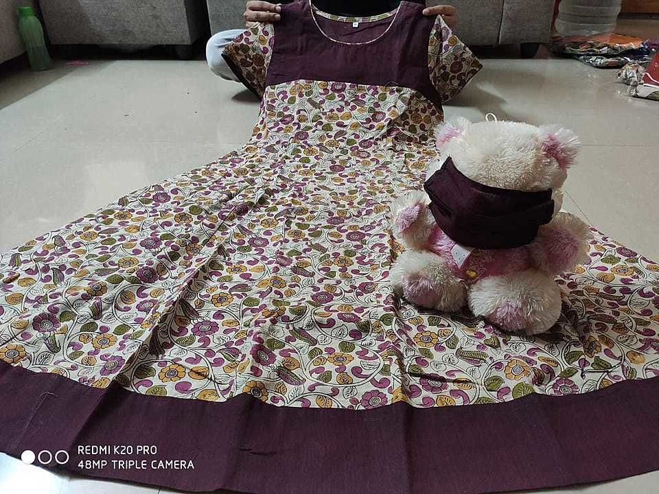 Kalamkari stitched kurthis uploaded by business on 6/19/2020