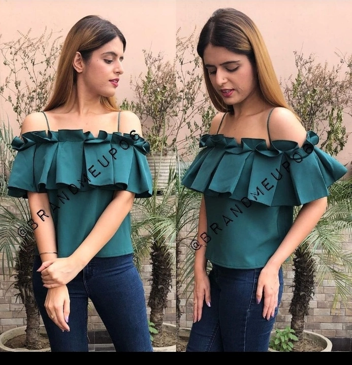 Post image We have limited stock of these stylish and Designing tops at affordable price. Fabric of these stylish tops are Excellent.