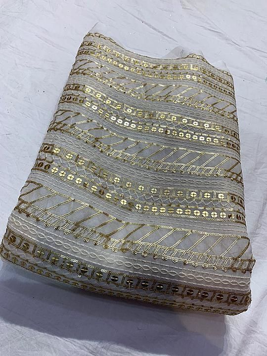 *Pure georget thread emb with sequin work available ...💥*
*Price:750 per mtr*
Ship extra uploaded by business on 6/19/2020