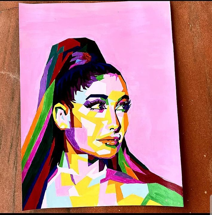 Potrait of ariana grande  uploaded by business on 11/5/2020