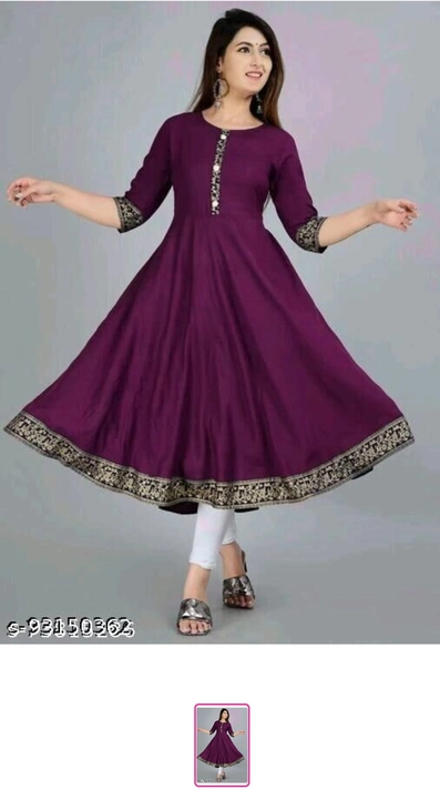 Long ground kurti  uploaded by business on 6/24/2022