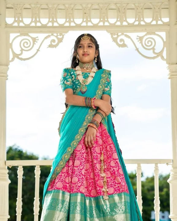 Product image of Half saree, price: Rs. 999, ID: half-saree-5d436d26