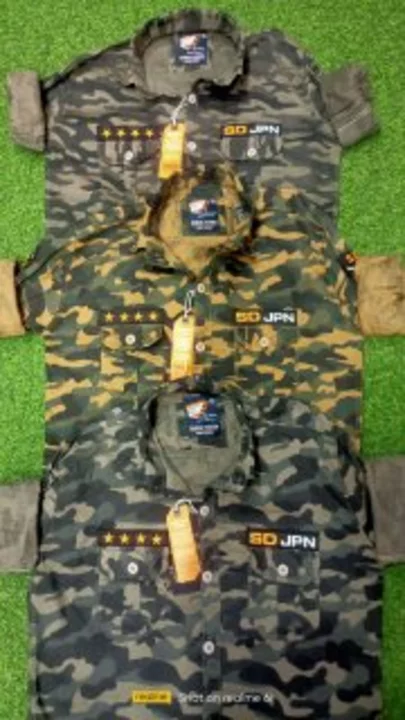 Army shirt  uploaded by Bangal fashion on 6/24/2022