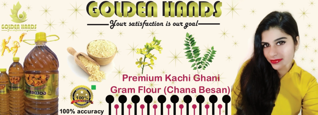 Gram flour (chana besan) uploaded by Golden hands enterprises on 6/24/2022