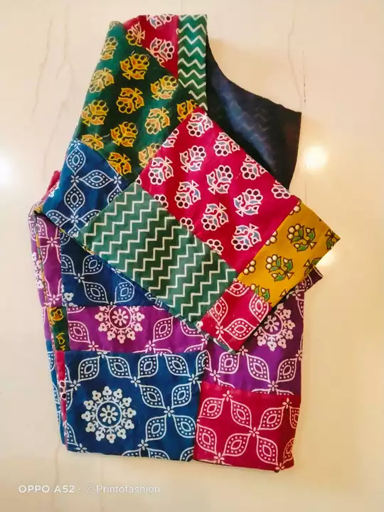 Ajrakh Blouse uploaded by business on 6/24/2022