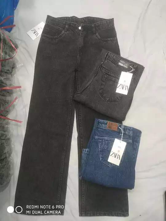 Post image I want 50+ pieces of Wide leg jeans with stracble fabric  .