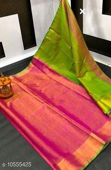 Tissue linen sarees uploaded by Jeswi collection on 11/5/2020