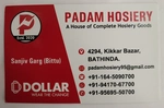 Business logo of Padam Hosiery