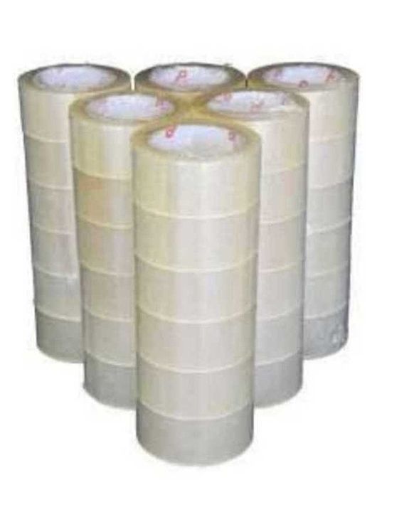 50 meter 2 inch size white self adhesive tape uploaded by Digidukan internet Pvt ltd on 11/5/2020
