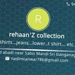 Business logo of Rehaan'z collection