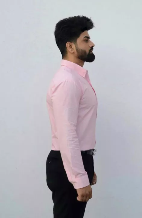 yarn dyed cembric pink lining formal shirt at very low prices  uploaded by JMK ENTERPRISES on 6/24/2022
