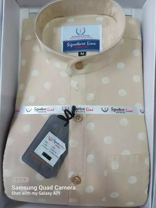 Printed formal shirt uploaded by Om sai enterprises on 6/24/2022