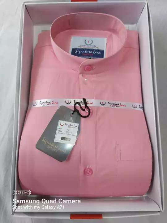 Pink Prince collar shirt  uploaded by Om sai enterprises on 6/24/2022