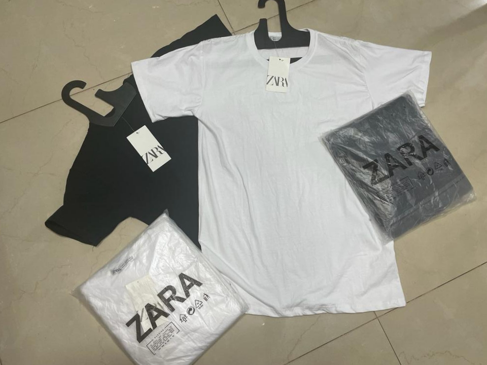 Product image of ZARA BASIC LYCRA T SHIRT'S, price: Rs. 150, ID: zara-basic-lycra-t-shirt-s-ef36444f