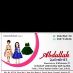 Business logo of Abdullah garments