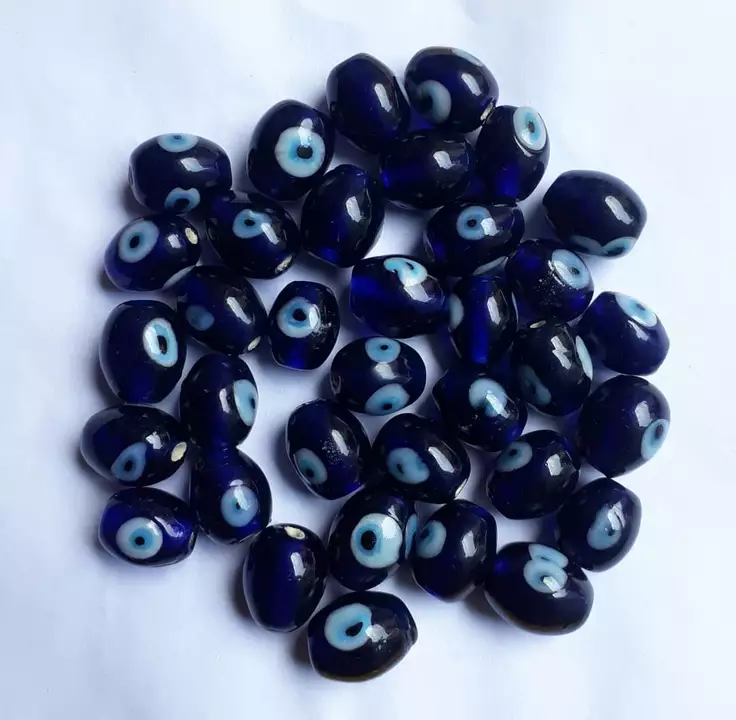 Evil eye glass beads uploaded by A.I.H GLASS BEADS INDUSTRIES on 6/25/2022