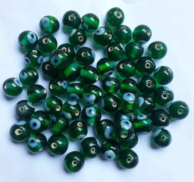 Evil eye glass beads uploaded by A.I.H GLASS BEADS INDUSTRIES on 6/25/2022