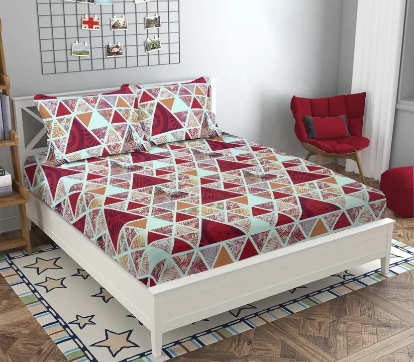 Fitted bedsheets uploaded by SIMMI INTERNATIONAL on 6/25/2022