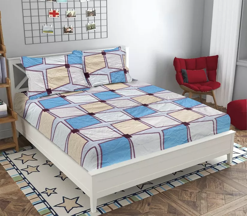 Fitted bedsheets uploaded by SIMMI INTERNATIONAL on 6/25/2022