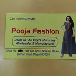 Business logo of Pooja fashion