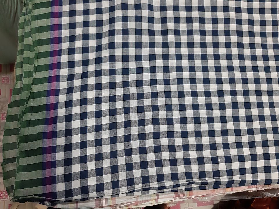 200 count handloom cotton fabrics uploaded by Ganai Handloom on 11/5/2020
