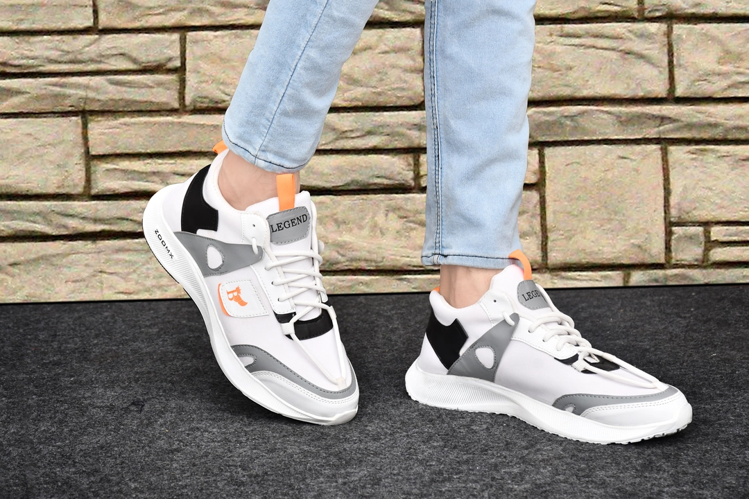 🎉🥳 Lazy21 Material Mesh White 🤍 Comfort And Fashionable Lace up Trendy Sports Shoes For Men 😍🥳 uploaded by www.lazy21.com on 6/25/2022