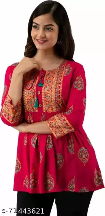 *Classy Elegant Women Tops & Tunics*
 uploaded by Online Matching Store on 6/25/2022