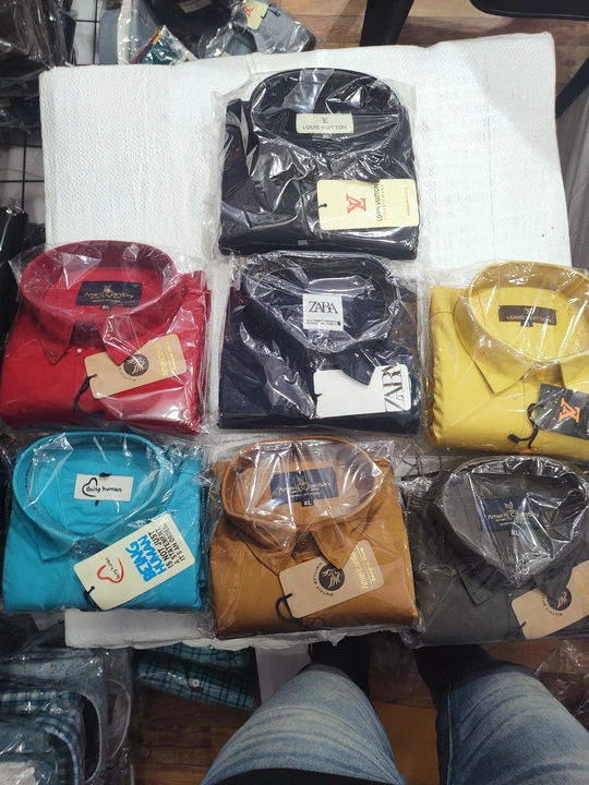 Branded wholesale shirts  uploaded by Shama Fashion on 6/25/2022