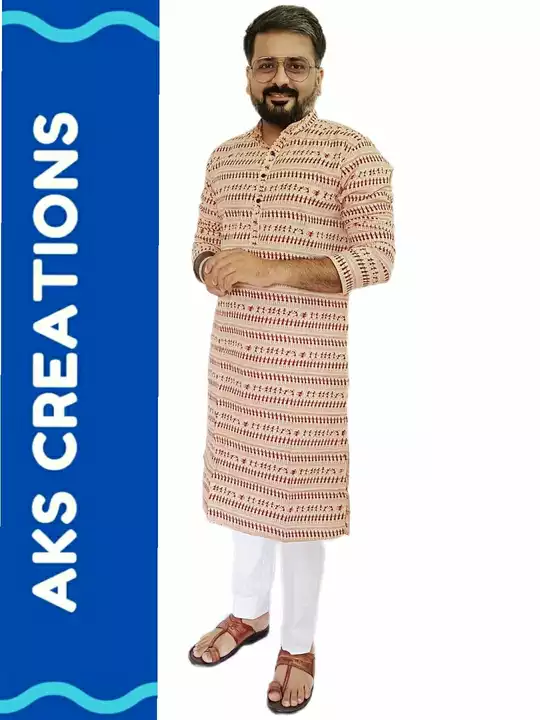 Men's kurta designer wear  uploaded by AKS Creations on 6/26/2022