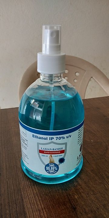Laxian swash sanitizer with spray uploaded by Annapurna Traders on 6/19/2020