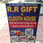 Business logo of R R gift store and clothes house