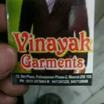 Business logo of Vinayak Garments
