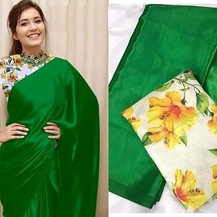 Beautiful colourful saree uploaded by business on 11/6/2020