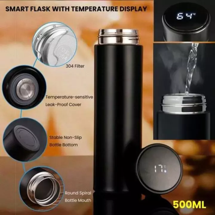 Smaet Cup LED Display Thermal Flask uploaded by Ram Agency on 6/26/2022