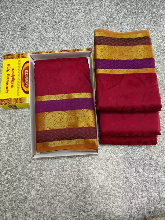 Semi silk saree uploaded by business on 6/26/2022