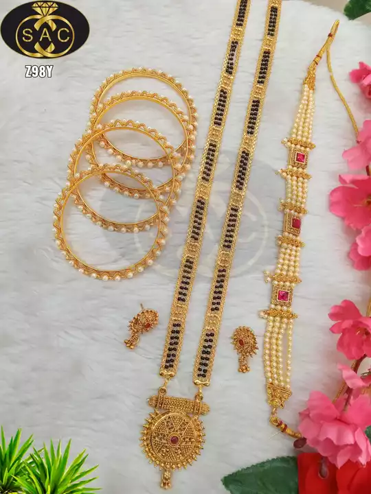 Jewellery set one gram uploaded by business on 6/27/2022