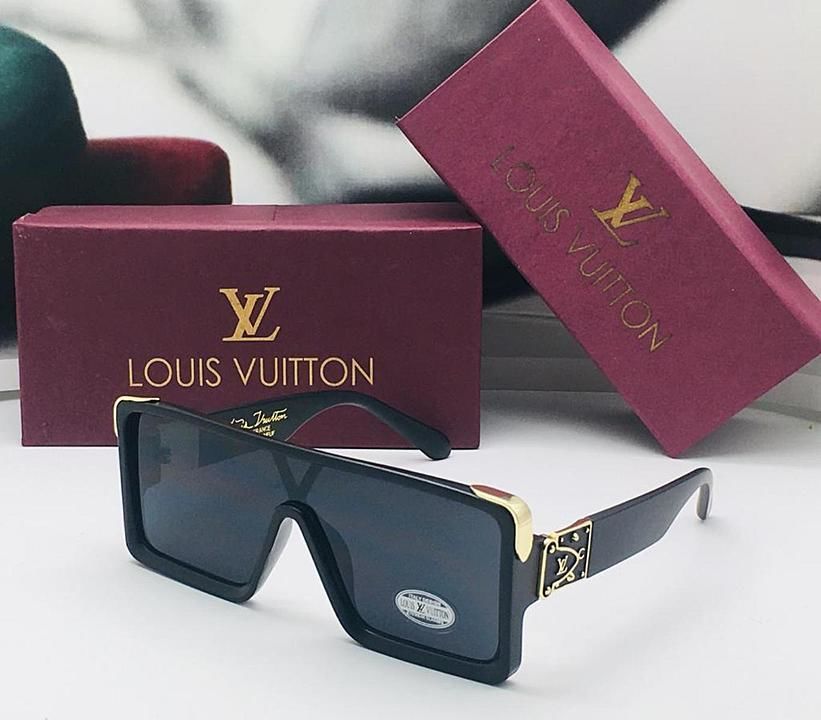 Find Louis Vuitton- 1258 Black Lens To Gold- Black Frame Branded
