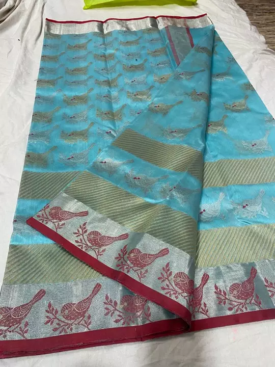 Post image Handloom silk saree