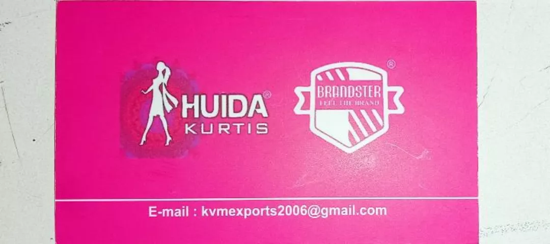 Visiting card store images of Kurti manufacturing