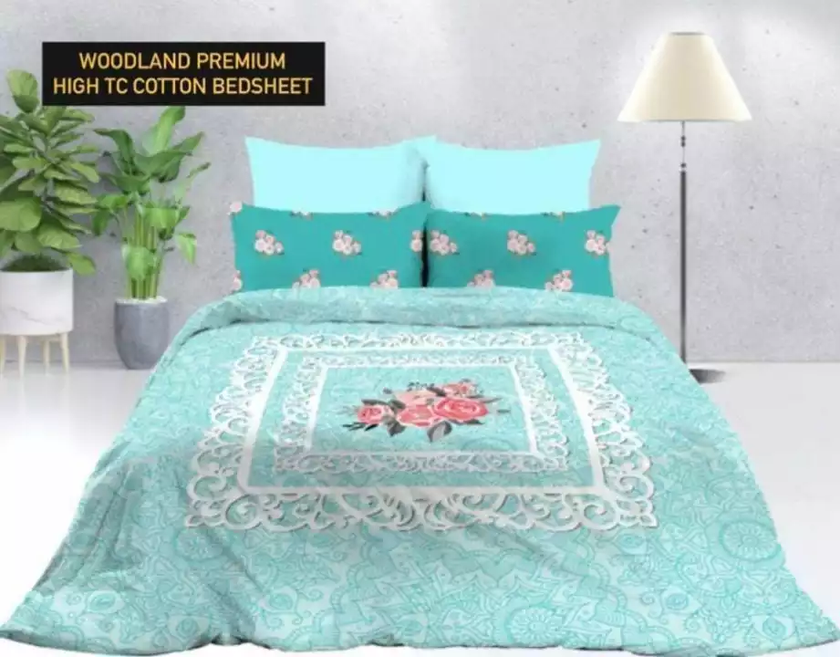 Pure cotton bedsheets uploaded by SIMMI INTERNATIONAL on 6/27/2022
