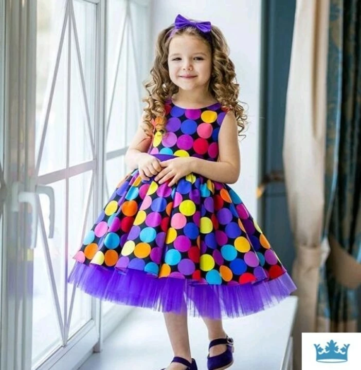 RUCHI CREATION POLKA DOTTED FROCK
 uploaded by business on 6/27/2022