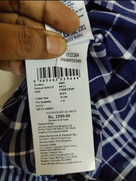 100 % Original U.S Polo Shirts with Mrp Tags and Brand bill uploaded by Heads Up Business Consulting on 6/27/2022
